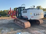 Back of used Excavator for Sale,Used Excavator in yard for Sale,Side of used Link-Belt Excavator for Sale
